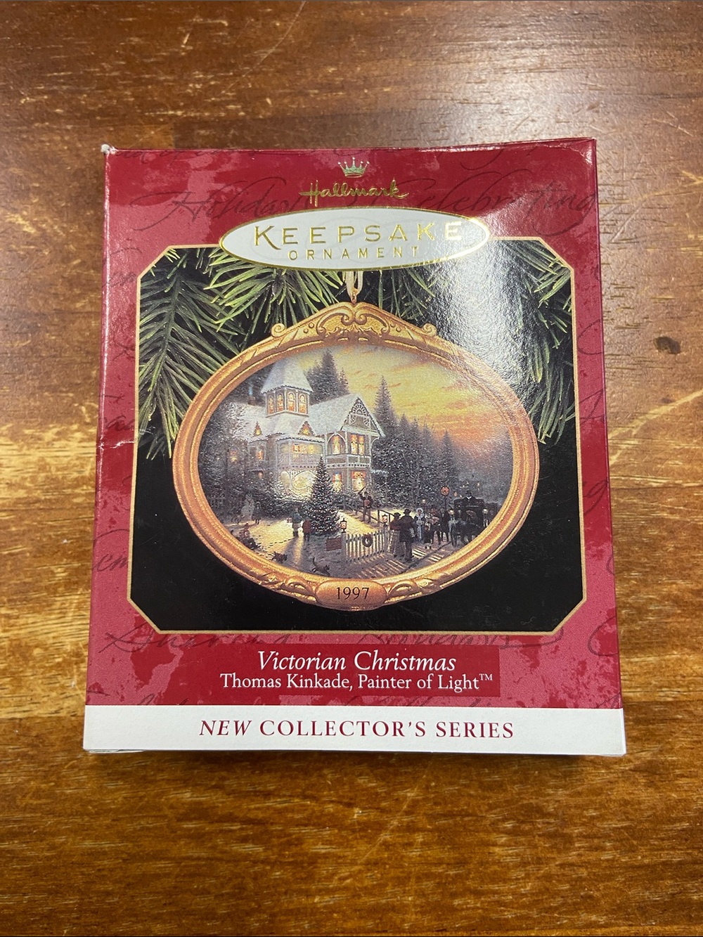 Hallmark Keepsake Victorian Christmas Ornament - Red & Gold